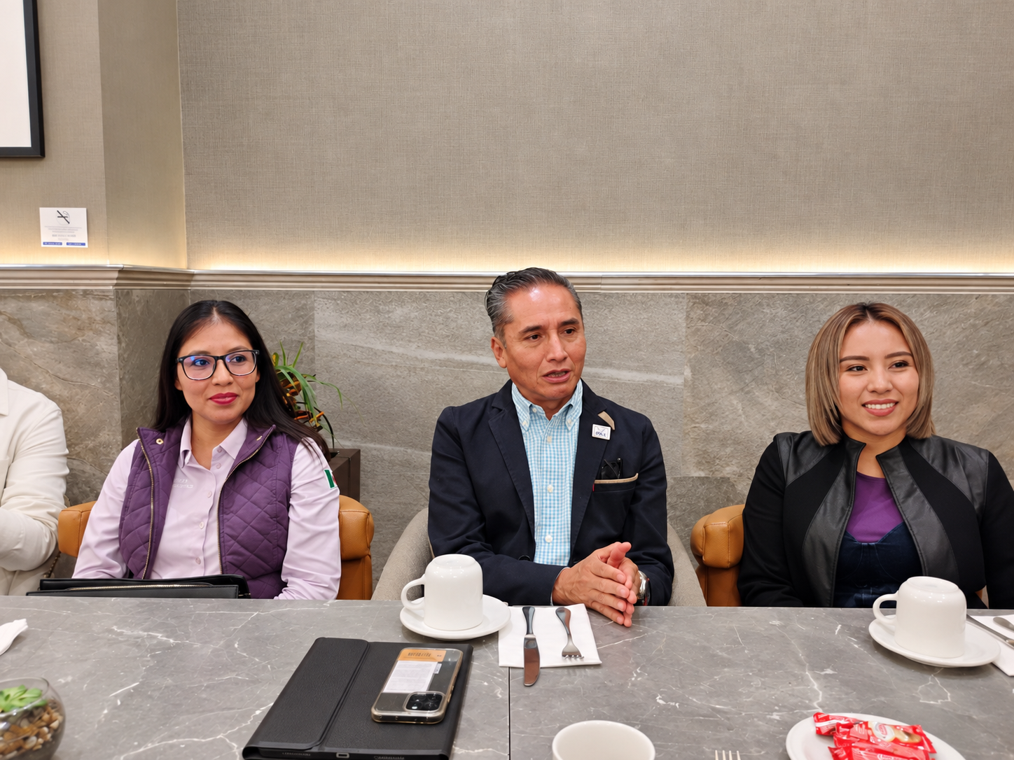 José 'Pepe' Momox Sánchez, presidente estatal de PAZ, en La Mesa G XX-XXI